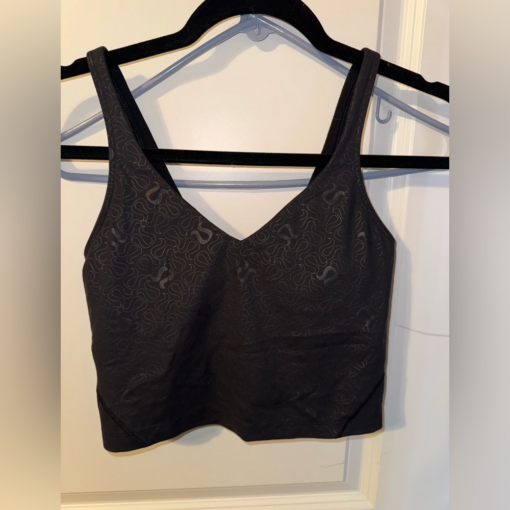 lululemon athletica Black Patterned Top